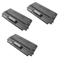 Amsahr Three Replacement Toner Cartridge for Samsung ML1630, ML1630, SCX4500 (Black)