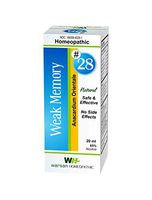 WEAK Memory - Homeopathic. All Natural. 20ml