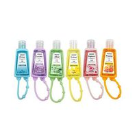 ForHe Hand Sanitizer, Cute Cartoon Bear SiliconeMini Hand Wash Cleaner Soap Wipes - Fruit-Scented - Travel Bulk Size