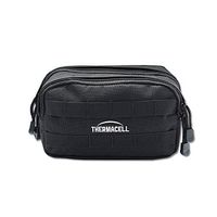 "Thermacell Mosquito Repeller Black MOLLE Carry Bag; Made from Durable Ballistic Nylon; 2 Zippered Compartments; Exterior MOD Snaps and MOLLE Straps for Carrying Repellers, Accessories and Outdoor Gear"