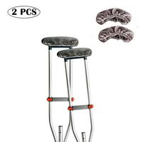 Crutch Underarm Pads Covers - Universal Breathable Walking Stick Top Cushion Filler, Walker Support Forearm Handle Pillow Covers (2PCS)