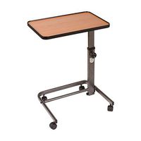 DMI Overbed Table, Tilt Top, Height Adjusts from 25.5 to 38.5 Inches, No Assembly Required