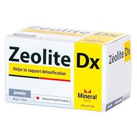 Mineral Medix Zeolite Dx Powder 1.6oz / 45g Zeolite/Clinoptilolite - Alcohol and Food Poisioning Detox