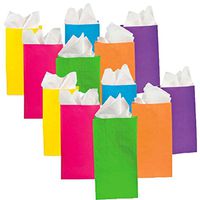 Fun Express Inc. Paper Neon Gift Bags - Neon (2 dz)