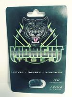 Midnight Tiger V2, Unleash Your Beast, All Natural Male Energy, Single Pack (4)