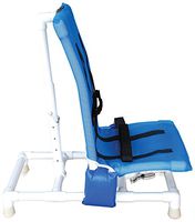 MJM International 191-S-A Articulating Bath Chair Small, Royal Blue/Forest Green/Mauve