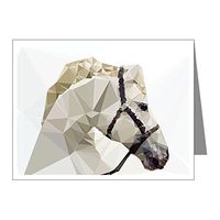 Note Card Triangle Horse