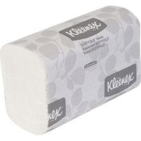 "KLEENEX SCOTTFOLD Paper Towels, 8 1/10 x 12 2/5, White, 120/Pack, 25/Carton"