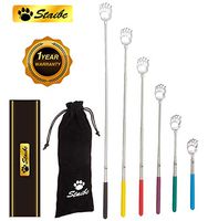 Back Scratcher Bear Claw Telescopic Back Itching Scalp Scratchers Massager with Soft Rubber Handles Portable Hand Massage Tool Both Human and Pets (6 Pack)