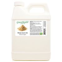 GreenHealth Wheat Germ Oil - 32 fl oz (946 ml) - 100% Pure Virgin Cold Pressed