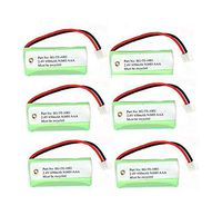 SPS Brand 2.4V 650mAh Replacement Battery for Uniden 8301 (6 Pack)