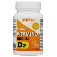 Deva Vegan Vitamins Vitamin D 800Iu Vegan 90 Tab