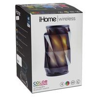 iHome Wireless Color Changing Rechargeable Bluetooth Speakers iBT70 OPEN BOX