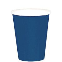 Navy Blue Paper Cups | 9 oz. | Pack of 20 | Party Supply