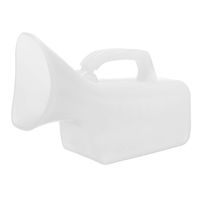 Female Urinal, Urinal for Women Allows to Pee Standing Up, Female Urination Device, Female Portable Pee Bottles 800ML for Hospital Camping Car Travel (White)