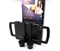 iOgrapher Filmmaking Kit for iPad Mini 3/2, Includes Telephoto Lens and Wide Angle Lens, Lens Adapter, Tripod Mount, Video Stabilizer Grip