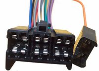 Factory Radio Replacement Wires That Plug into The Original Radio from a Chevrolet, Van (Full Size), 1978, 1979, 1980, 1981, 1982, 1983, 1984, 1985, 1986, 1987