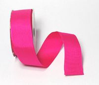 Revogue Wired Edge Shocking Pink Ribbon 1 1/2" or #9 - 15 Yards