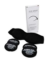 Neoprene Hot Cold Compress for Eyes - EyeWrap by FaceWrap System - Ice Packs for Swelling, Dry Eye, Puffy Eyes
