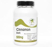 Cinnamon Bark 500mg ~ 200 Capsules - No Additives ~ Naturetition Supplements