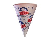 Dot Red MC Distributors - Gold Medal 100 Retro 6oz Snow Cone Cups - Wax Coated {Genuine Sno-Kone} (100 Pack)