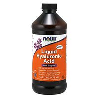 NOW Supplements, Liquid Hyaluronic Acid, Delicious Berry Flavor, 100 mg Per Serving, 16-Ounce
