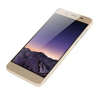 Unlocked Dual SIM Smartphone 5.0" Cell Phone Android5.1 Smartphone 2800mAh (Gold)