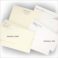 Top Quality Letterhead Business Stationery - Block Name - 8360C