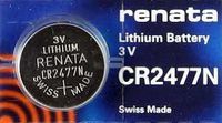 Renata Cr2477n Lithium 3v Swiss Made 5 Pcs