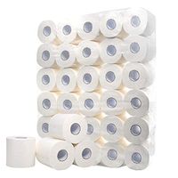 OMGYST Silky Smooth Soft Professional Series Premium 3-Ply Toilet Paper White Toilet Paper Toilet Roll Tissue Roll Pack of 10 Paper Towels Tissue Home Kitchen Toilet Tissue (White)