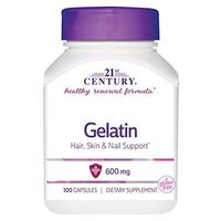 21st Century Gelatin 100 Capsules, (Pack of 2)
