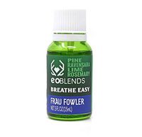 Frau Fowler eoBLENDS- BREATHE EASY Essential Oil Blend for Clearing, Revitalizing, Energizing 15ml