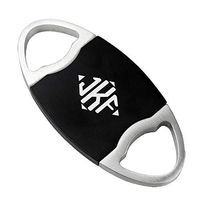 Personalized Visol Cornelius Black and Stainless Steel Double Guillotine Cigar Cutter with Free Laser Engraving (Diamond Monogram)