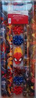 Marvel Ultimate Spiderman Avengers Assemble 4 Roll Christmas Gift Wrap 80 sq. ft.
