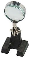 HAWK 2" Diameter, 5X Power Lens, Adjustable Position Magnifier On A Detachable Weighted Base - MG8944
