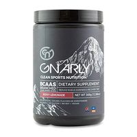 Gnarly Nutrition, BCAA Pre and Mid Workout Supplement to Reduce Muscle Soreness, Caffeinated, Berry Lemonade (30 Servings)