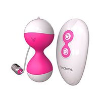 Nalone Miumiu Safe Medical Silicone Kegel Exercise Training Ball Premium Wireless Egg Pink