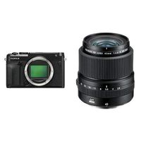 Fujifilm GFX 50R 51.4MP Mirrorless Medium Format Camera (Body Only) + Fujinon GF45mmF2.8 R WR