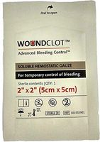WoundClot Hemostatic Gauze- OTC 2"x2"