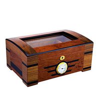AI LI WEI Cigar Smoking Accessories Base of Cedar Wood Cedar Wood Veneer parquet Paint Humidor Cigar Box