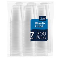 Zeml Disposable Clear Plastic Cups (7 oz.)