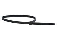 Monoprice Cable Tie 14 inch 50LBS, 100pcs/Pack - Black