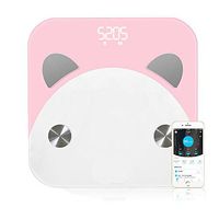 Body Fat Scale, DEWEL Digital Weight Scale Wireless Bluetooth Bathroom Scale 12 Accurate Measurement Body Composition Monitor with Free Fitness App Tracks BMI Muscle Mass Body Weight and More (Pink)