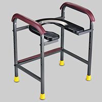 Toilet Seat and Frame Toilet handrail Toilet Toilet accessible Pregnant Women Elderly Support Safety Shelf handrail Adjustable Commode Chair