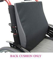 Karman Healthcare Cu-Ergo 16" X 17" Memory Foam Back Cushion | Water Resistant Upholstery | 2 inches Thick