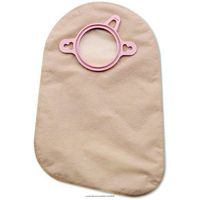 New Image™ Closed Two-Piece Ostomy Pouch-Color Code: Red Flange: 2 1/4" (57 mm) Length: 9" Color: Beige - UOM = Box of 30