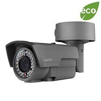 LTS Platinum 2MP 1080p 42-LED IR Bullet HD-TVI Camera: 2.8-12mm, Black, IP66, 12v DC / 24v AC, 130 ft Infrared, ICR, UTC/OSD, 3yr