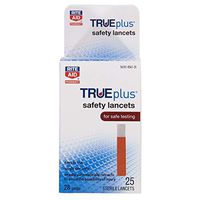 Rite Aid True Plus Safety Lancets - 25 ct