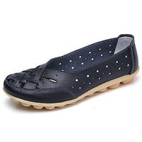 Women Shoes, Soft Lady Flats Sandal ✦◆HebeTop✦◆ Leather Ankle Casual Slipper Single Shoes Black