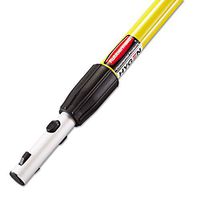 Hygen Quick-Connect Extension Handle, 48-72"", Yellow/Black, New
